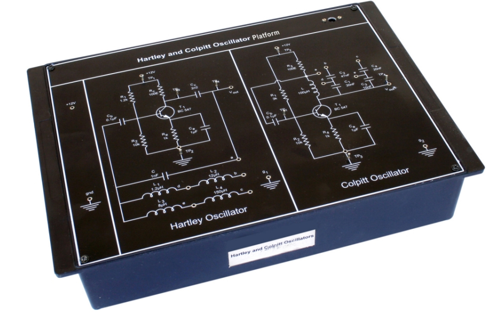 Experimentation with Hartley and Colpitt Oscilllator
