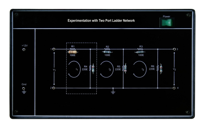 Experimentation with Two Port Ladder Network