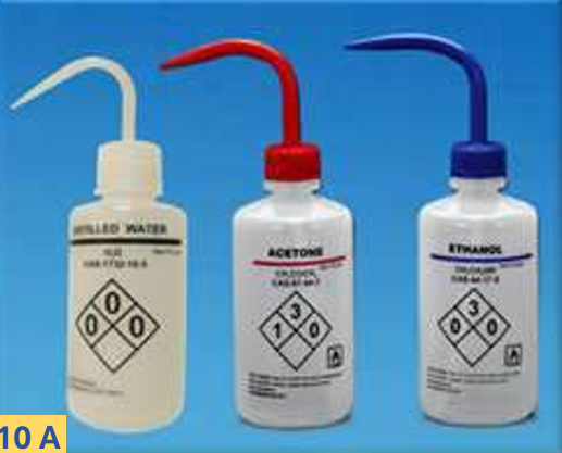 Self-Venting Labelled Narrow Wash Bottle