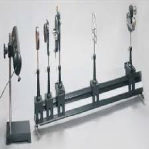 Bi-prism Assembly Complete With Optical Bench Of Steel C.P. Rods