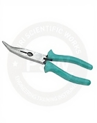 Bent Nose Pliers  (Insulated With Thick C. A. Sleeve )