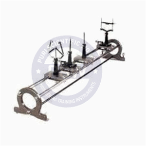 Bi-prism Assembly Complete With Optical Bench Of Brass Pipes