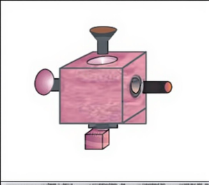 Cutouts With Cube( (a) Cone (b) Cuboids (c) Cylinder (d) Hemisphere )