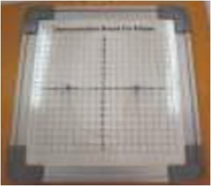 Demonstration Board Of Ellipse