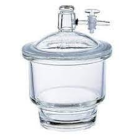 Desiccator With Lid Vacuum With  Porcelain Perforated Plate,Neutral Glass