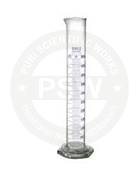 Measuring Cylinder With Spout & Hexagonal Base