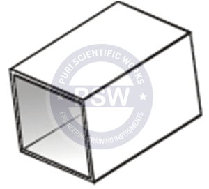 Stamp Cum Container (Cuboid)