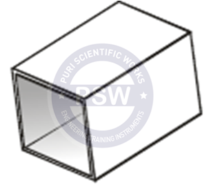 Stamp Cum Container (Cuboid)