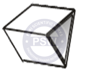 Stamp Cum Container (Prism)