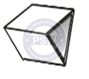 Stamp Cum Container (Prism)