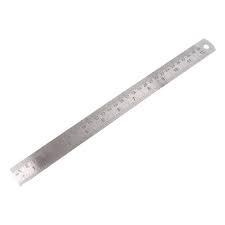 Steel Rule Metric & English