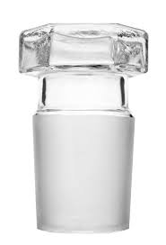 Stopper Hollow, Hexagonal Shape, Flat Bottom