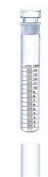 Test Tube Graduated With Interchangeable Stopper