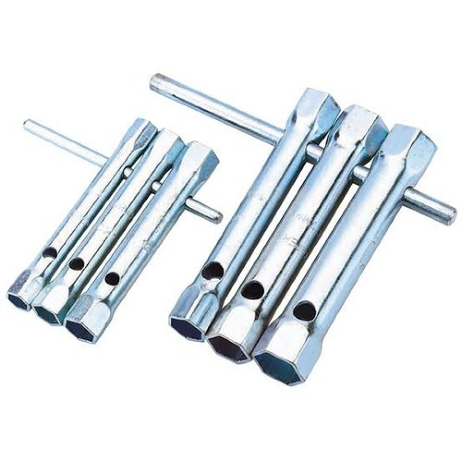 Tubular Spanners Set With Tommy Bar