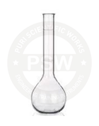 Volumetric Flask With Rim Without Stopper