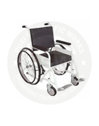 Wheel Chair With Cushion Seat
