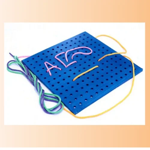 LACING BOARD WITH 4 STRINGS NCERT Jadui Jaadui Jadui Pitara Part A