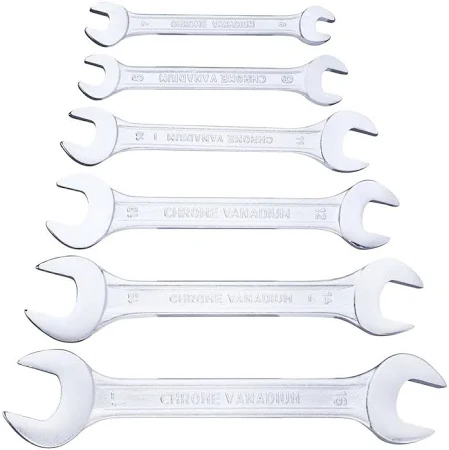 Double Ended Spanners ribbed