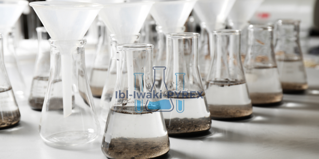 Laboratory ammonia distillation apparatus used for nitrogen and ammonia analysis in Africa